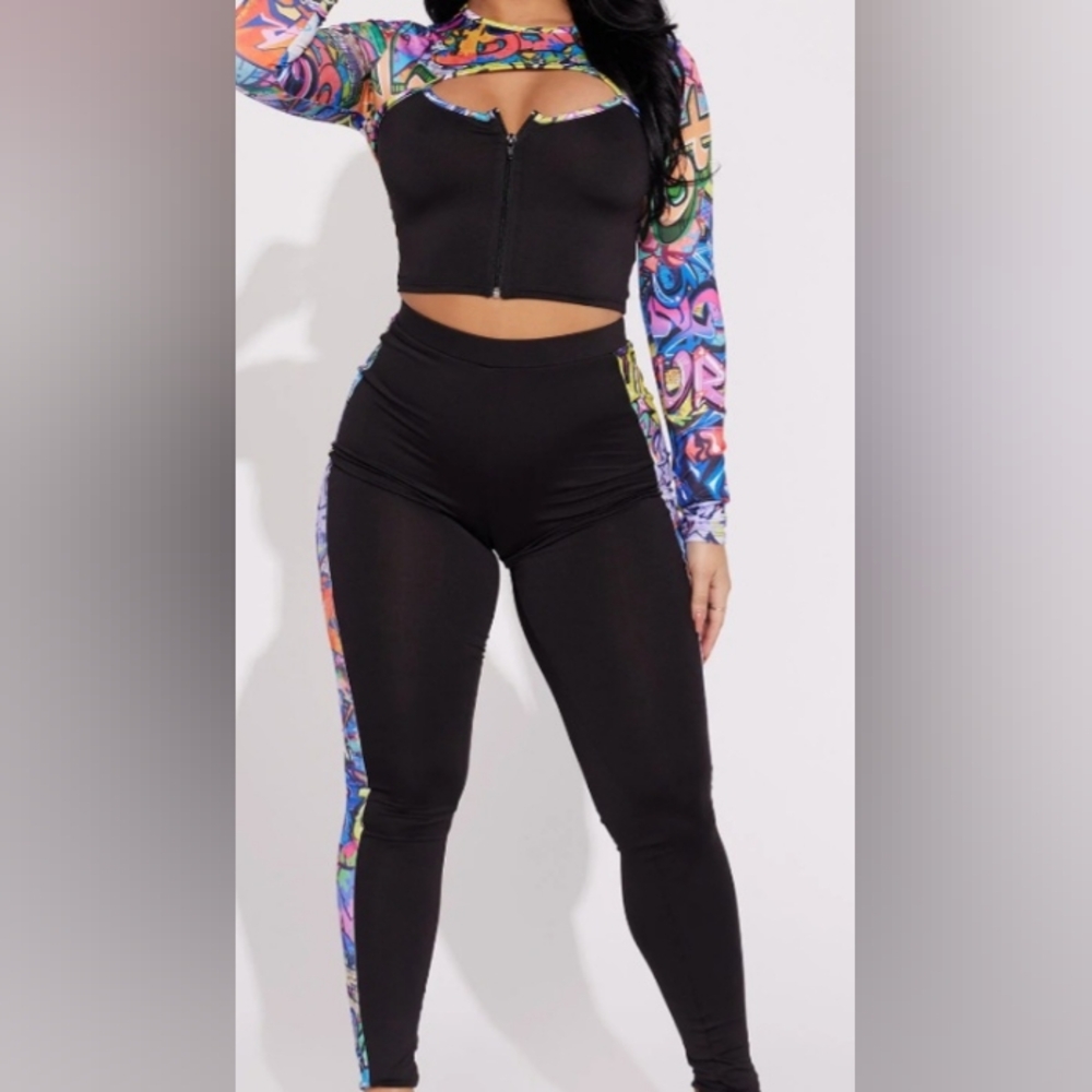 The Word is Out Legging Set